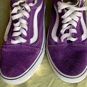 bright purple vanss!